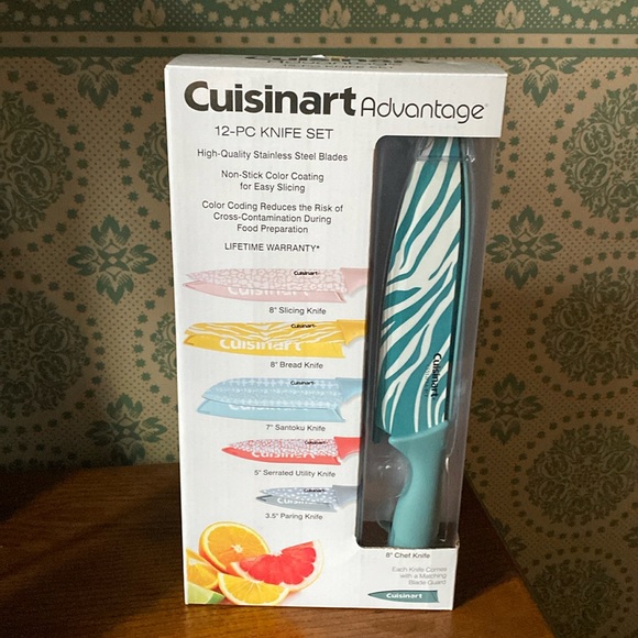 New, unopened Cuisinart Advantage 12 piece knife set - Picture 1 of 7